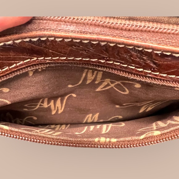 American West Leather Zippered Pouch or Wallet - Picture 9 of 10